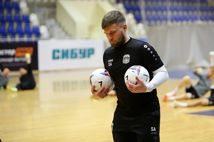 МФК "Тюмень" провёл тренировку перед "Финалом четырёх" Кубка России