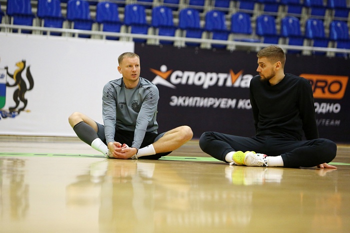 МФК "Тюмень" провёл тренировку перед "Финалом четырёх" Кубка России