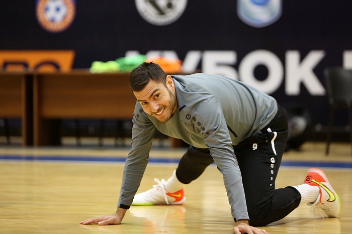 МФК "Тюмень" провёл тренировку перед "Финалом четырёх" Кубка России