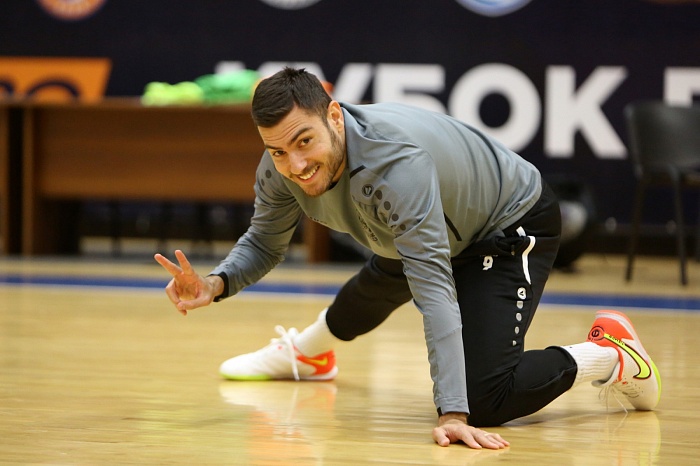 МФК "Тюмень" провёл тренировку перед "Финалом четырёх" Кубка России