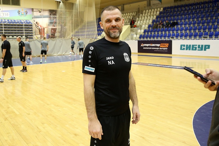 МФК "Тюмень" провёл тренировку перед "Финалом четырёх" Кубка России