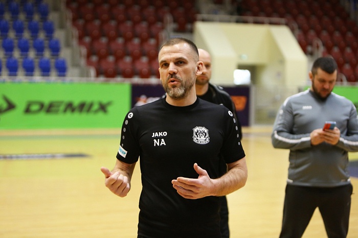 МФК "Тюмень" провёл тренировку перед "Финалом четырёх" Кубка России