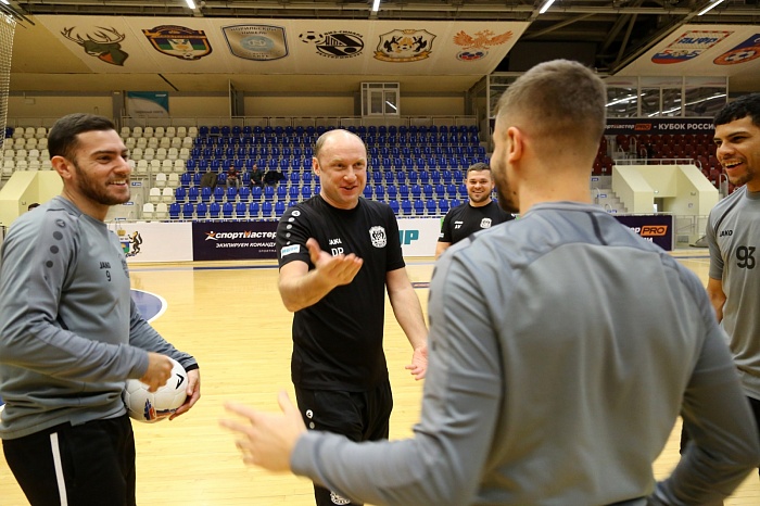 МФК "Тюмень" провёл тренировку перед "Финалом четырёх" Кубка России