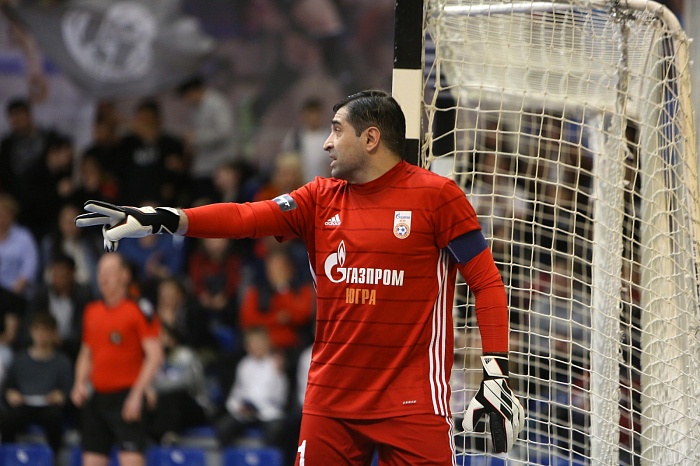 Вратарь МФК «Газпром-Югра» Звиад Купатадзе: «Вилиан сыграл как настоящий грузин!»