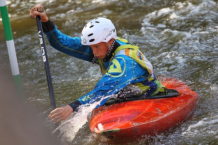 Победитель соревнований по гребному слалому «Юность России» в Тюмени Иван Дмитриев: «Давно выступаю на лодке сборной Белоруссии»