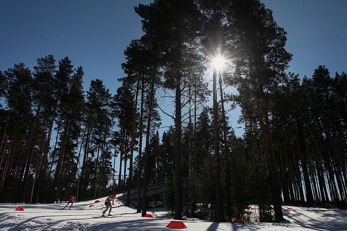 Смирнова на дистанции. Фото группы ЦСП72 - Центр спортивной подготовки ВКонтакте