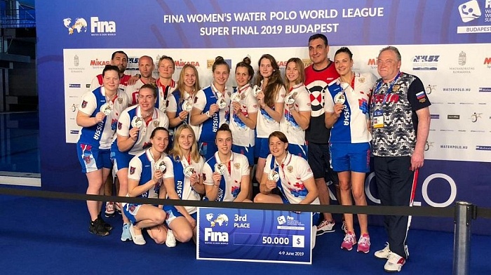 Россиянки взяли ватерпольную бронзу