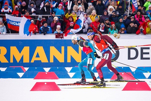 Финал Кубка мира по биатлону в Тюмени. Мужской масс-старт. 25 марта