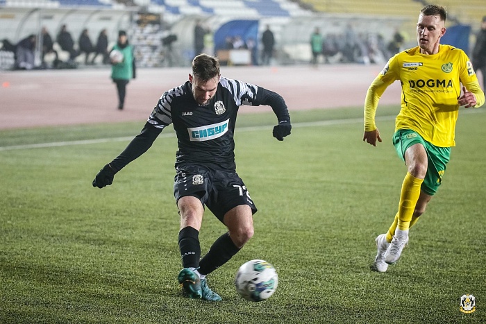 Футбольный клуб «Тюмень» потерпел поражение от краснодарской «Кубани»