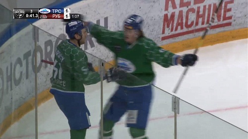 Обзор матча. 25 февраля. Плей-офф ВХЛ. 1/8 финала. 3 матч. «Торос» – «Рубин» - 2:1