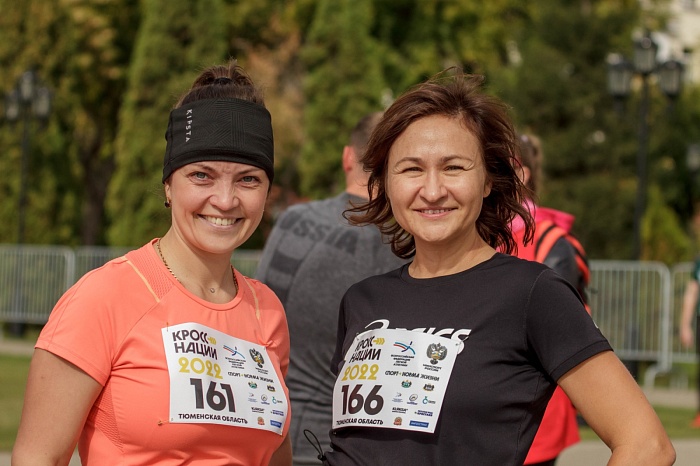 Всероссийский день бега «Кросс нации» в Тюмени