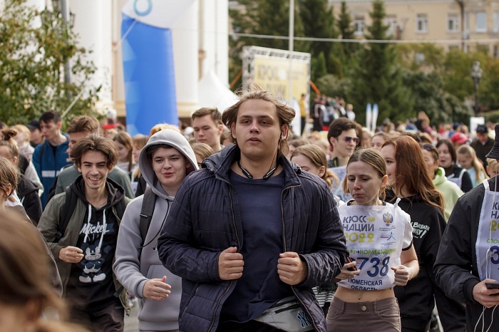 Всероссийский день бега «Кросс нации» в Тюмени