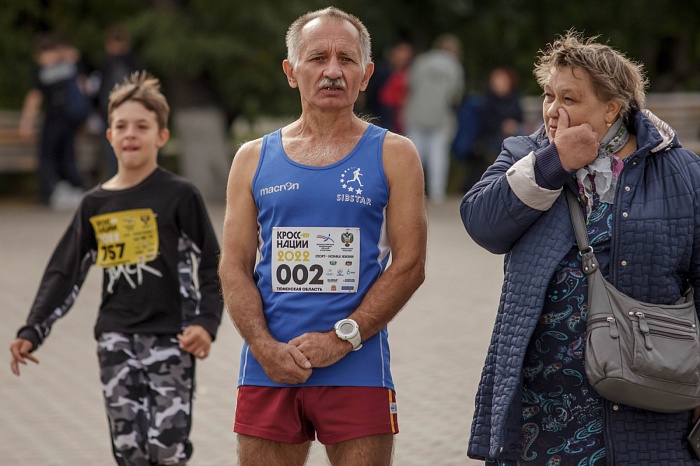 Всероссийский день бега «Кросс нации» в Тюмени