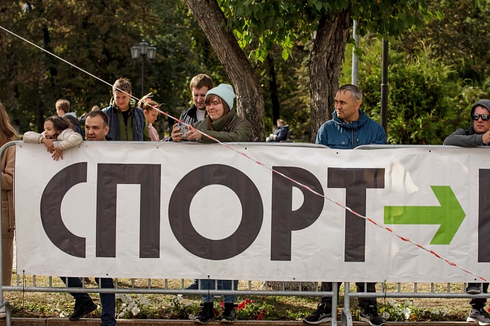 Всероссийский день бега «Кросс нации» в Тюмени