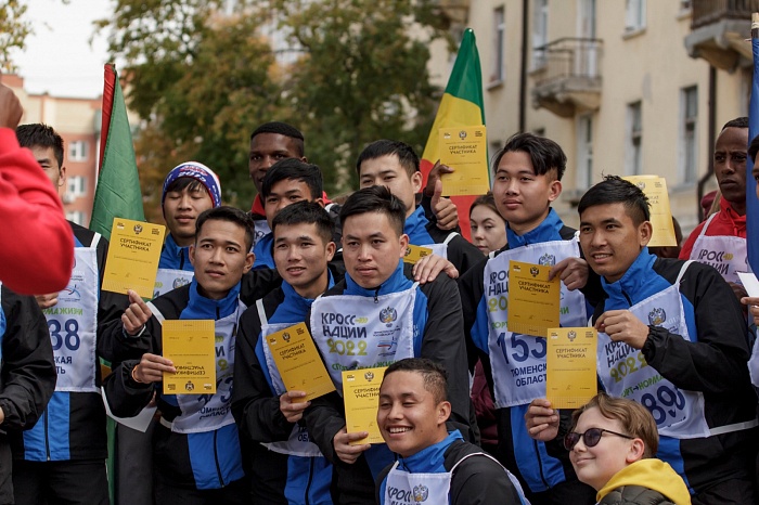 Всероссийский день бега «Кросс нации» в Тюмени