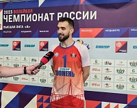 Волейболист «Тюмени» Руслан Номан: «Мы кайфовали от игры»