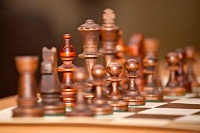 Школьники спорили за шахматные призы