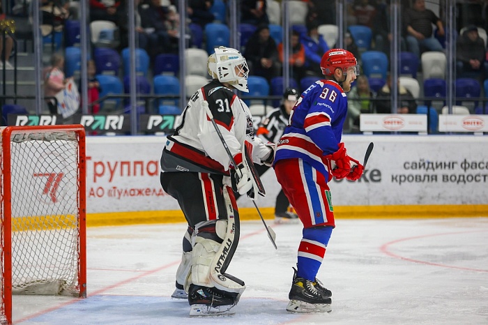 Хоккейный клуб «Рубин» во второй раз проиграл тульскому АКМ в Кубке Петрова
