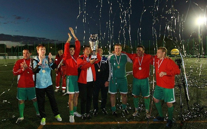 2012 год. Польша. С четвёртой попытки ТА - чемпион Европы по мини-футболу среди журналистов!