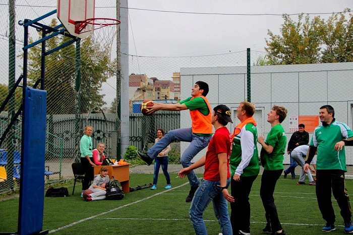 2014 год. Мы всегда рады пробовать свои силы в разных видах спорта