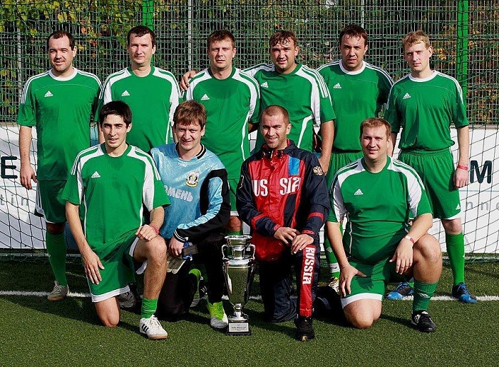 2012 год. Польша. С четвёртой попытки ТА - чемпион Европы по мини-футболу среди журналистов!