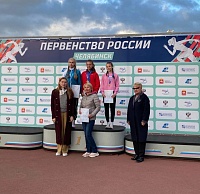 Анна Парыгина выиграла бронзу первенства России по лёгкой атлетике