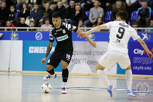 Игрок мини-футбольного клуба «Тюмень» Жоао Силвейра пропустит встречу против «Синары»