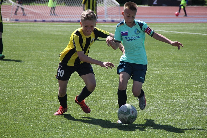 Команды из Тобольска удачно завершили второй тур первенства страны по футболу среди юношей