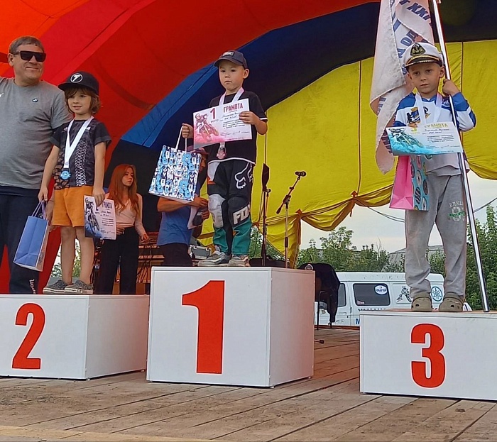 Тюменцы добыли медали на юношеских соревнованиях по мотокроссу