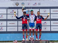 Тюменцы Пётр Рикунов и Александр Березняк выиграли групповые гонки на международном турнире в Адыгее