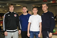 Игроки ХК «Рубин» в гостях у организации «Солнечный луч»