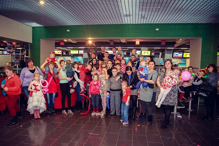 Игроки ХК «Рубин» в гостях у организации «Солнечный луч»