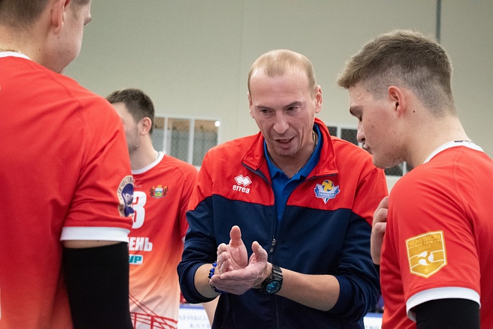 Старший тренер волейбольной команды «Тюмень» Сергей Шульга: «Второй матч мы провели хуже, чем первый»