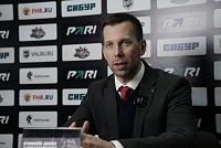 Главный тренер хоккейного клуба «Рубин» Денис Ячменёв: «Мне нравятся все победные матчи моей команды»