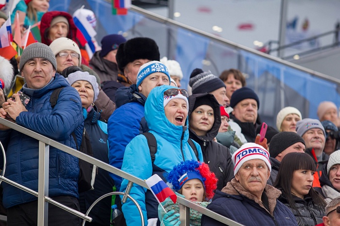 Кубок Содружества по биатлону в Тюмени. Гонка преследования. Мужчины