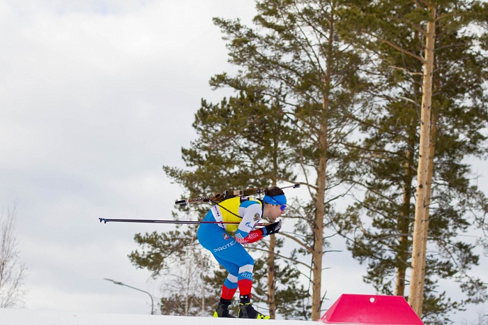 Кубок Содружества по биатлону в Тюмени. Гонка преследования. Мужчины