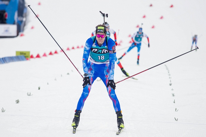 Кубок Содружества по биатлону в Тюмени. Гонка преследования. Мужчины