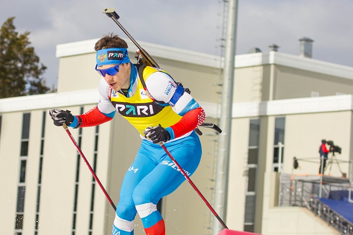 Кубок Содружества по биатлону в Тюмени. Гонка преследования. Мужчины