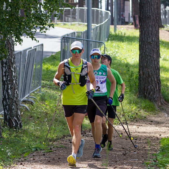 Чемпионат Тюменской области по лыжероллерам. 2-й соревновательный день. Мужчины