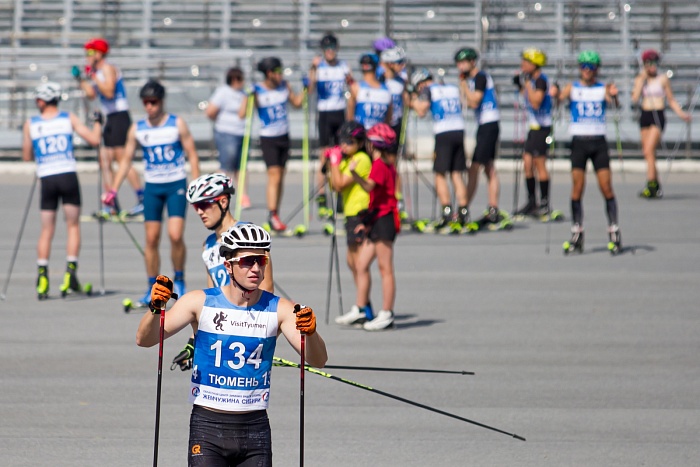 Чемпионат Тюменской области по лыжероллерам. 2-й соревновательный день. Мужчины