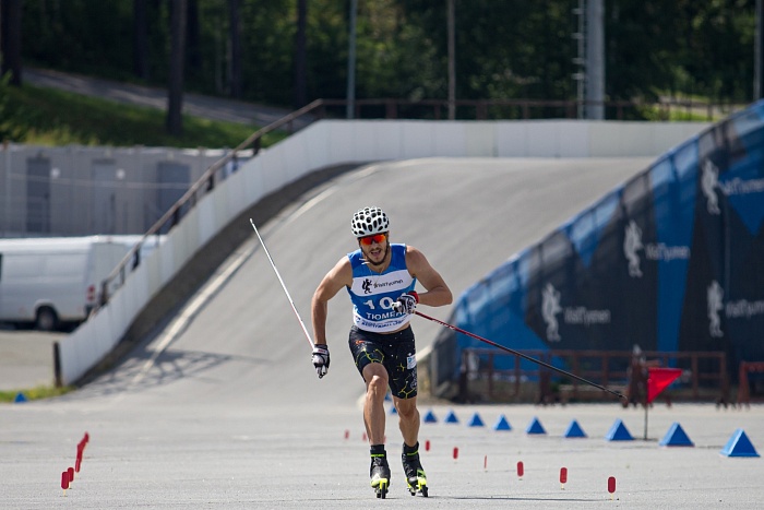 Чемпионат Тюменской области по лыжероллерам. 2-й соревновательный день. Мужчины