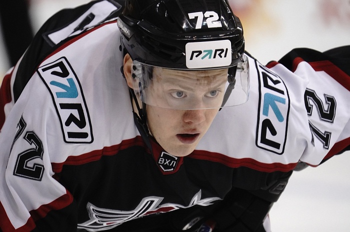 Нападающий хоккейного клуба «Рубин» Михаил Абрамов: «В Тюмени оказался благодаря Егору Бабенко»