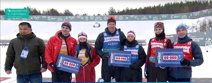 Тюменцы Виктория Сливко и Вячеслав Малеев — третьи в прологе на этапе Кубка Содружества в Мурманске