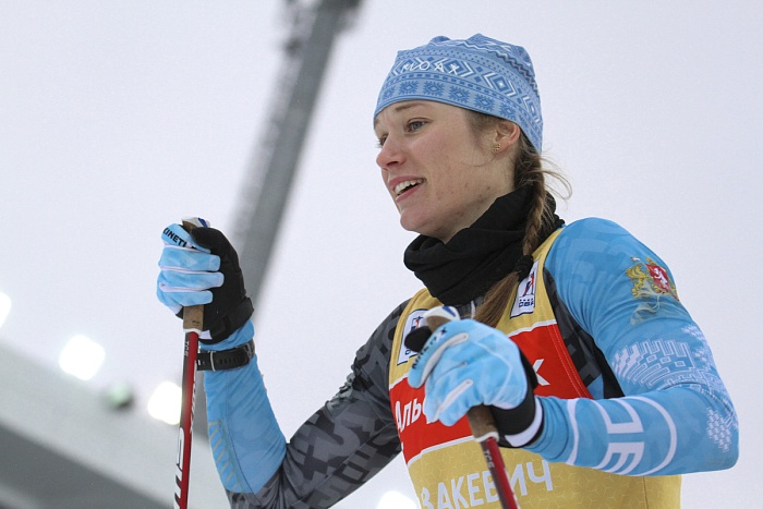 Серебряный призёр Олимпийских игр по биатлону Ирина Казакевич: «Мальчики-то у меня вообще огонь: в каждой гонке оказываются в тройке призёров»