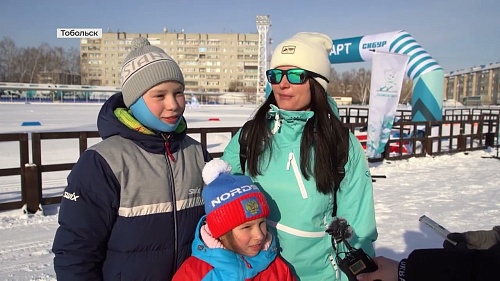 В Тобольске в очередной раз прошла "Лыжня СИБУРа"