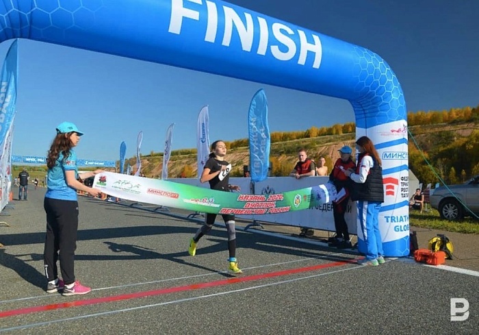 В дуатлоне выиграла награду чемпионата России