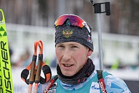 Александр Поварницын с одним промахом выиграл в Уфе индивидуальную гонку на Кубке России по биатлону