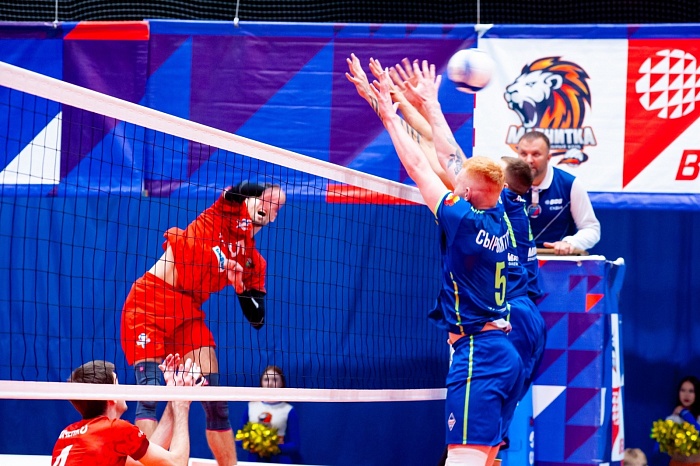 Волейболисты «Тюмени» победили в Магнитогорске