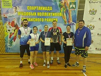 В Казанском прошёл турнир по бадминтону