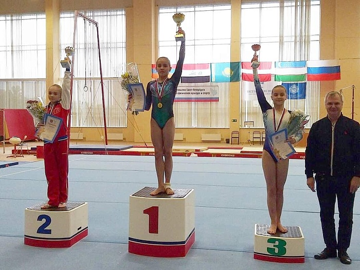Тюменские гимнастки блистали в Санкт-Петербурге